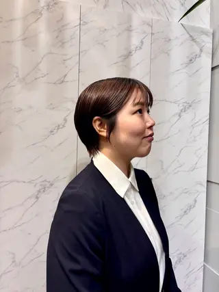 ショート miu /透明感カラーのヘアスタイル