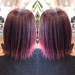 ショート カラー hair slon 2co所属・堀谷 彩花のヘアスタイル