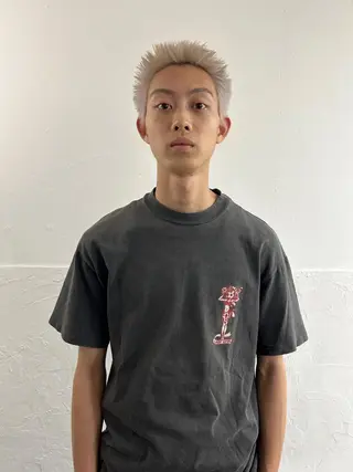 ショート カラー メンズ メンズスタイリスト リュウジのヘアスタイル