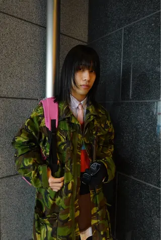 ロング パーマ メンズカット/パーマ /ユアサシュンスケのヘアスタイル