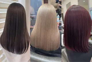 ロング カラー 大門 怜以のヘアスタイル