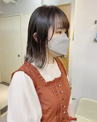 ショート カラー ノグチ ユウキ/ボブのヘアスタイル