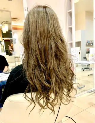 ロング 田中 美有のヘアスタイル