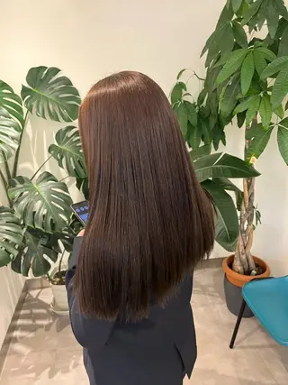 ロング 丸田 美沙希のヘアスタイル