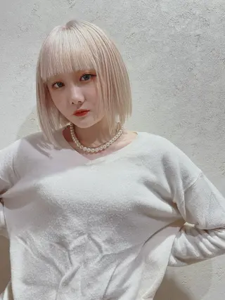 ショート LATTE  渋谷所属・♡レイヤーカット れお♡のヘアスタイル