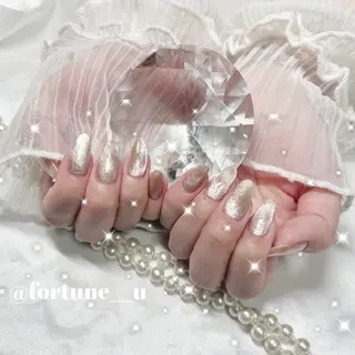 ネイル 1/21空✩.💜 Yuuna💜のネイルデザイン