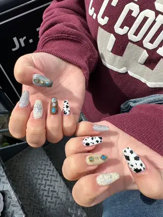 ネイル Giypsē所属・Runa ☽のネイルデザイン