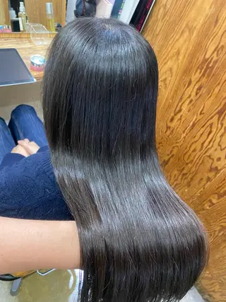 ロング カラー CABANON所属・和歌山髪質改善 那須優太のヘアスタイル