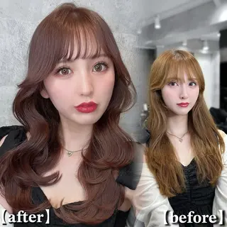 ロング カラー 🏅韓国ヘア/新宿/ レイヤー/KSukeのヘアスタイル