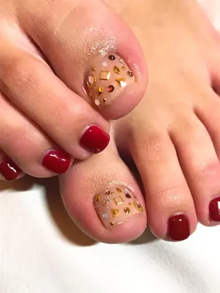 ネイル 木槿所属・吉冨 光恵のネイルデザイン