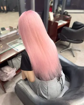 ロング カラー ハイトーンエクステ 🎩カズキ🎩のヘアスタイル