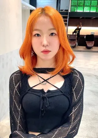 セミロング カラー 【海外風カラー】 DEAN/YUYAのヘアスタイル