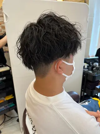 パーマ 野々山 直貴のヘアスタイル