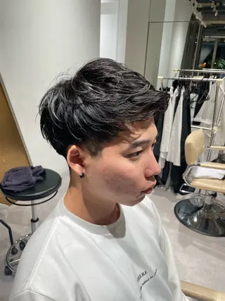 メンズ 無料ショートモデル 募集中❗️秋山ひらいのヘアスタイル