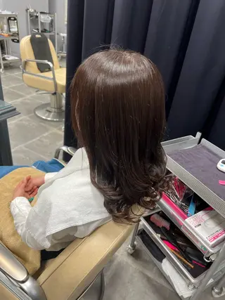 ロング アートラッシュフォーヘア所属・柴田 新菜のヘアスタイル