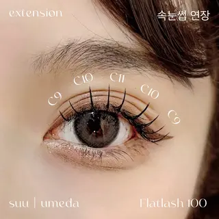 マツエク・マツパ 韓国束感まつげ｜ MANAMI🧸のマツエク・マツパデザイン