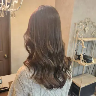 セミロング ヘアアレンジ MagicMush ✴︎シールエクステのヘアスタイル