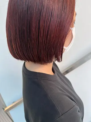 ショート カラー 【韓国ヘア・ネイル】 HINATA🍒のネイルデザイン