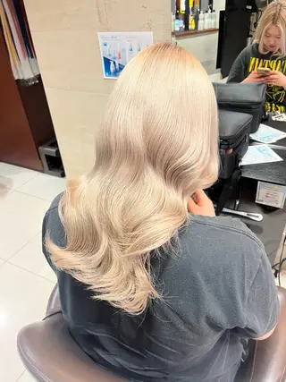 ロング 池袋艶カラー/メイク 🎀Rina🎀💚のヘアスタイル