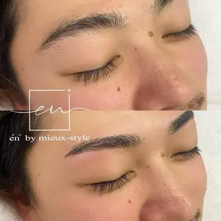 アイブロウ Na0 .en ornerのマツエク・マツパデザイン