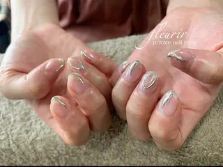 ネイル フルリール 【プライベートサロンのネイルデザイン