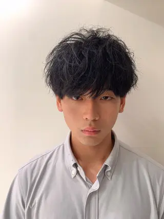 パーマ メンズ [渋谷美容師] 玲弥のヘアスタイル