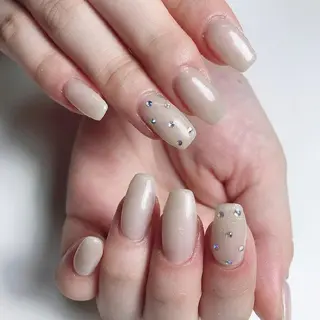 セミロング ネイル ☺︎山部 志麻☺︎のネイルデザイン