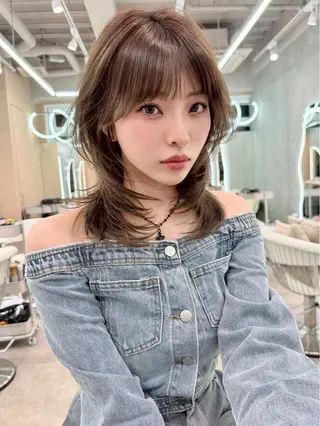 ミディアム ヘアアレンジ 美髪矯正🫧/ 吉田こうすけのヘアスタイル