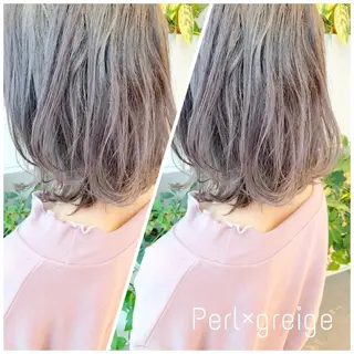 ミディアム カラー 東北No.1完全個室 💐梶谷社長のヘアスタイル