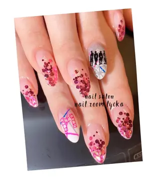 ネイル ﾈｲﾙﾙｰﾑﾘｯｶ 𝐦𝐚𝐲𝐮のネイルデザイン