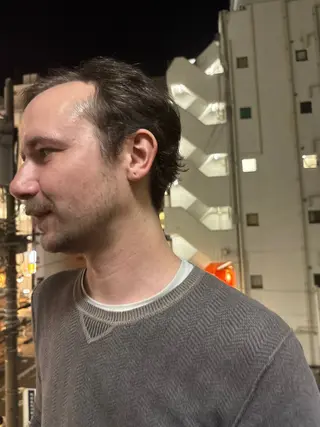 ショート パーマ メンズ HYO/藤沢/ 湘南/パーマのヘアスタイル