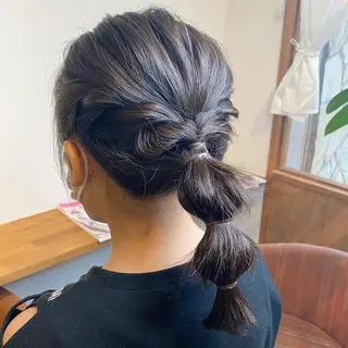 キッズ ヘアアレンジ chill out 南塚口本店のヘアスタイル