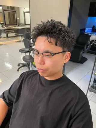 ショート カラー パーマ メンズ 🔥お値段以上🔥 メンズ特化たかひろのヘアスタイル
