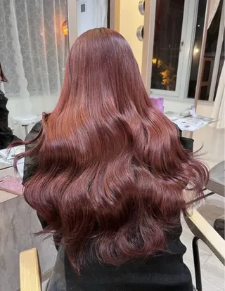 ロング 💘Kurea💘 艶髪/韓国/暗髪のヘアスタイル