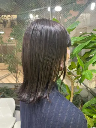ミディアム クスカワ ノリエのヘアスタイル