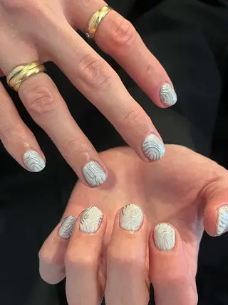 ネイル 文 /個性派ネイルのネイルデザイン