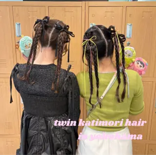 ヘアアレンジ 🎼艶感カラー ヘアメ たま🎀のヘアスタイル