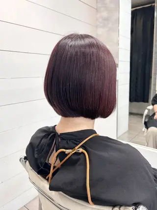 ショート 縮毛矯正✖髪質改善 仁木伸明のヘアスタイル