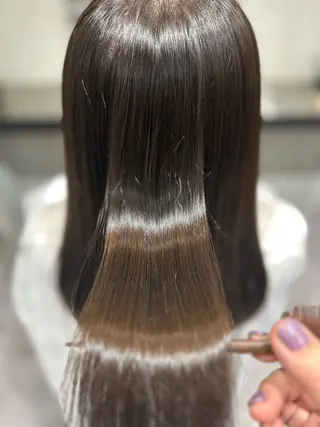 ミディアム 🌈ウルトワ水素 髪質改善naru🌈のヘアスタイル