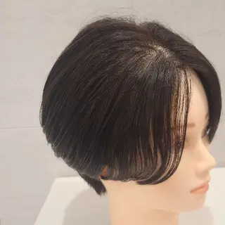 パーマ ショート レナークソワン ちだしえりのヘアスタイル