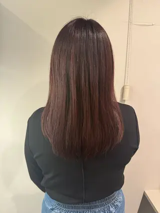 ロング カラー 雨宮 なおのヘアスタイル