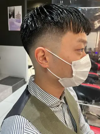 ショート メンズ メンズヘア特化 崎田 成人のヘアスタイル