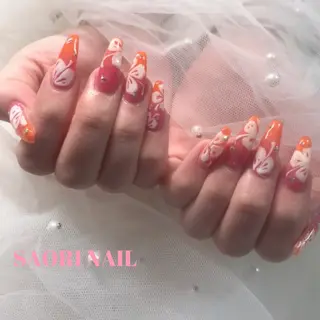 ネイル 長さだし特化サロン SAORINAILのネイルデザイン