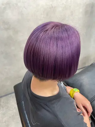 カラー メンズ 荒川 桃花のヘアスタイル