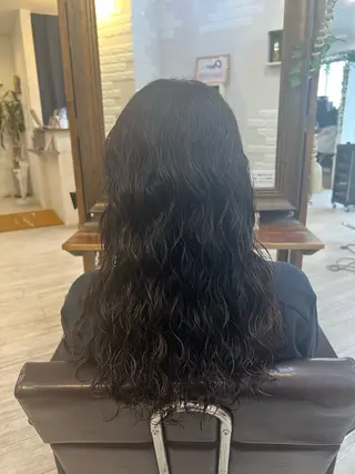 パーマ 吉田 悠乃のヘアスタイル