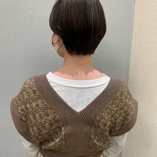 ショート Sill所属・片岡 由依のヘアスタイル
