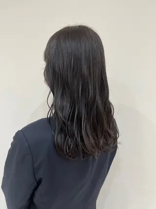 セミロング ダメージレス◎東区/ 艶カラー💫/斉藤拓のヘアスタイル