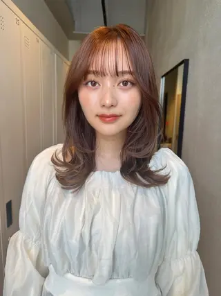 ミディアム カラー mit by tree吉祥寺所属・パーソナルカラー 美容師國分優太のその他イメージ