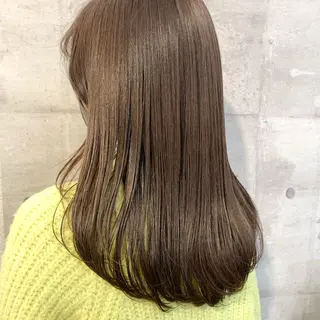 セミロング カラー 韓国ヘア /男女❄️ 細江 美紅のヘアスタイル