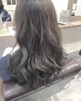 ロング カラー hair salon Ranun髪質改善のヘアスタイル